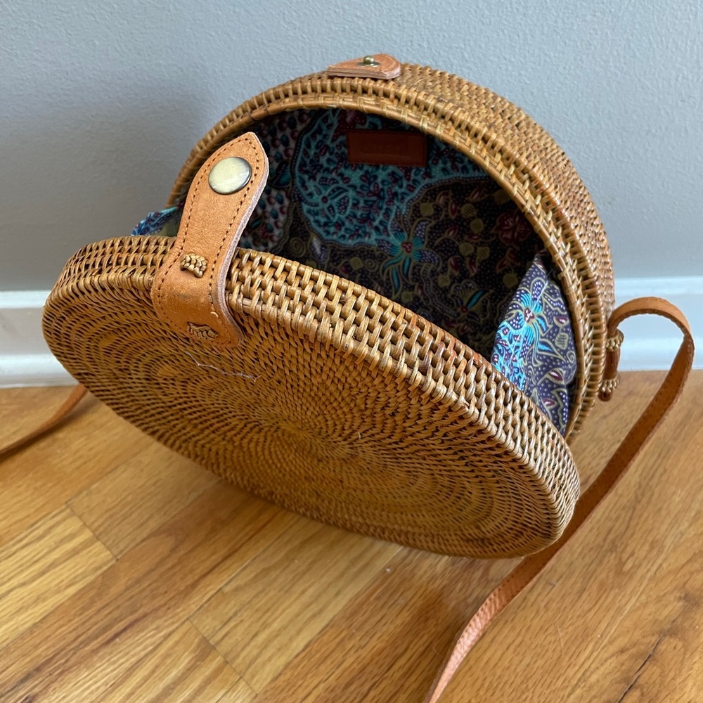 amerii Handwoven Rattan Bag